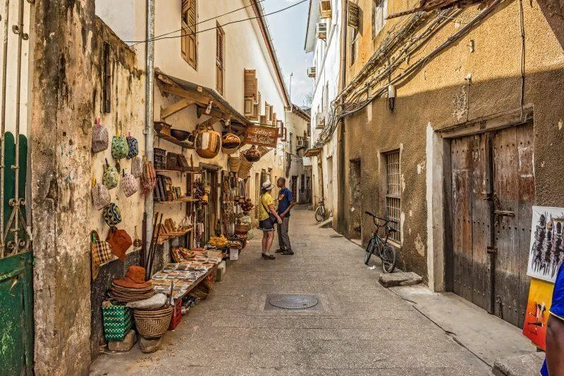 stone town zanzibar street