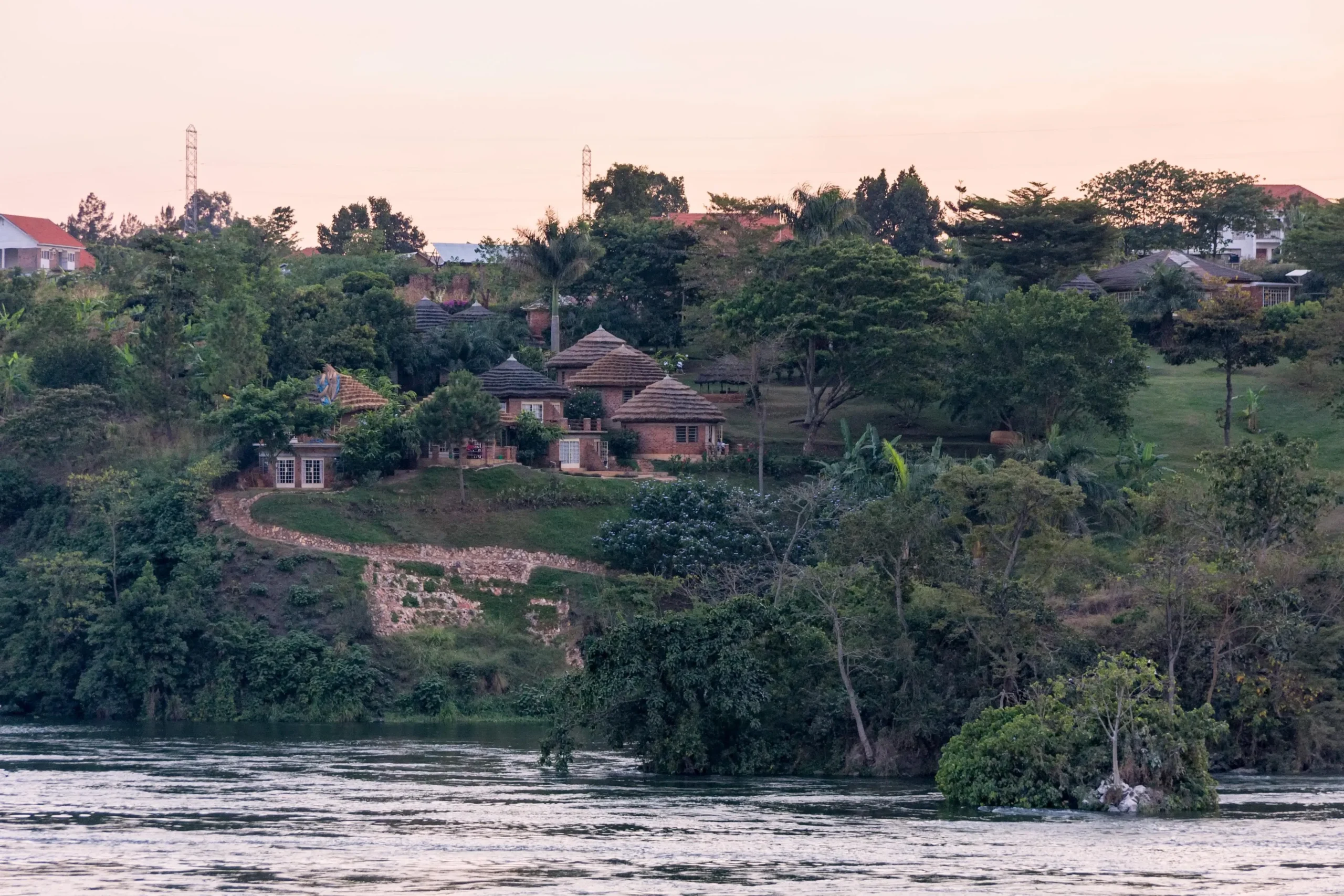 Victoria Nile River valley, Jinja, Uganda