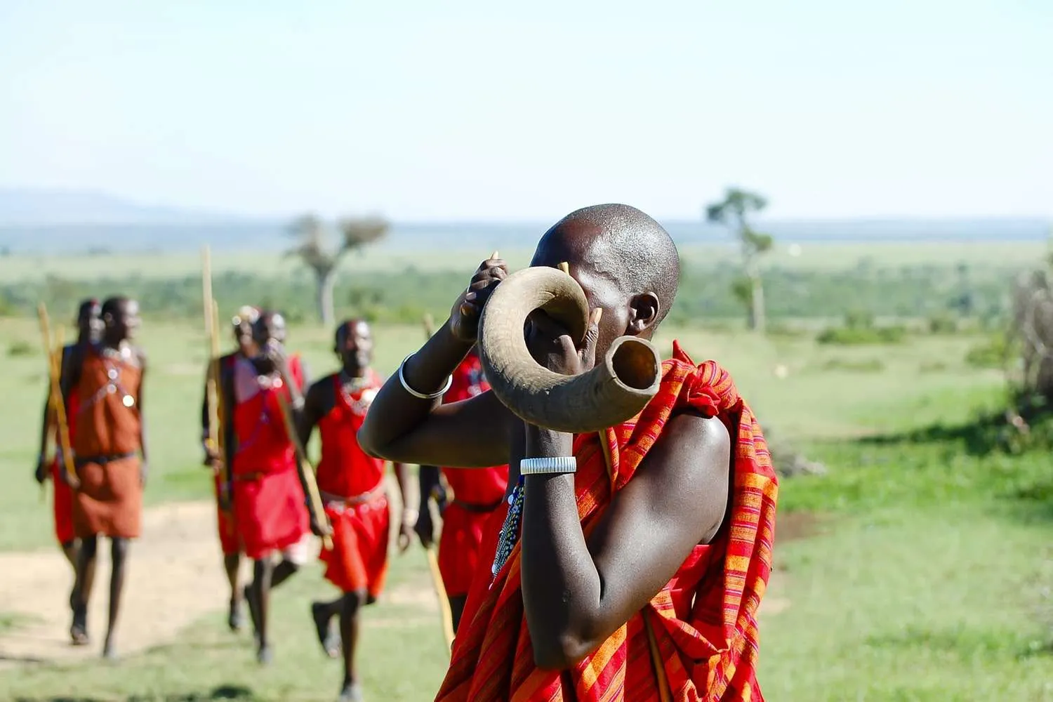 Kenya, Masai Mara, people
