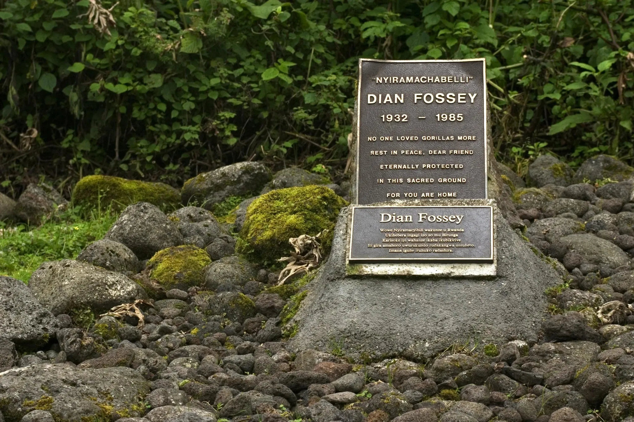 Dian Fossey's Grave